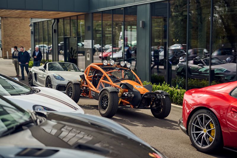 Supercar Driver visits Hilton & Moss