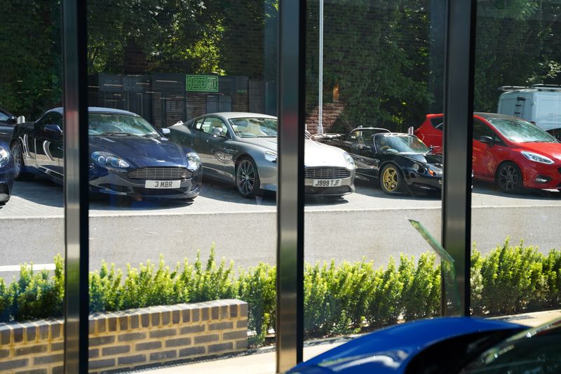 Aston Martin Owners Club visit Hilton & Moss