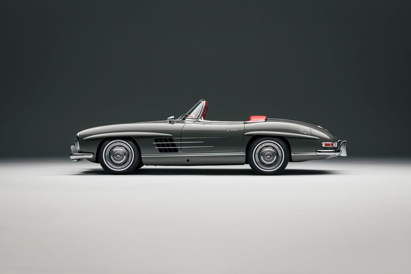 Hilton & Moss Presents Glorious Mercedes-Benz 300SL Roadster For Sale