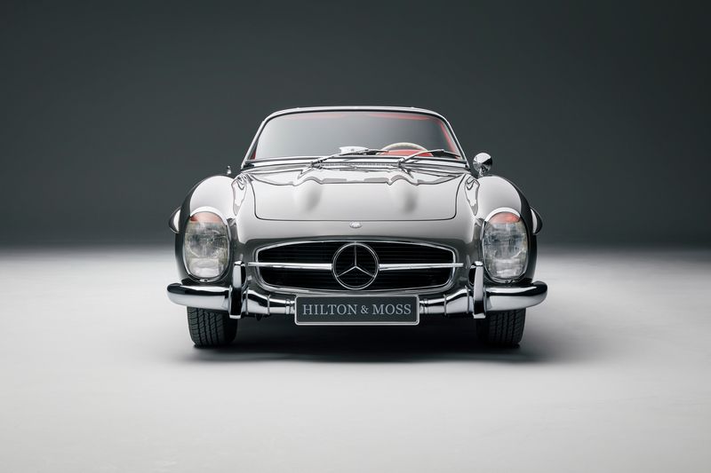 Hilton & Moss Presents Glorious Mercedes-Benz 300SL Roadster For Sale