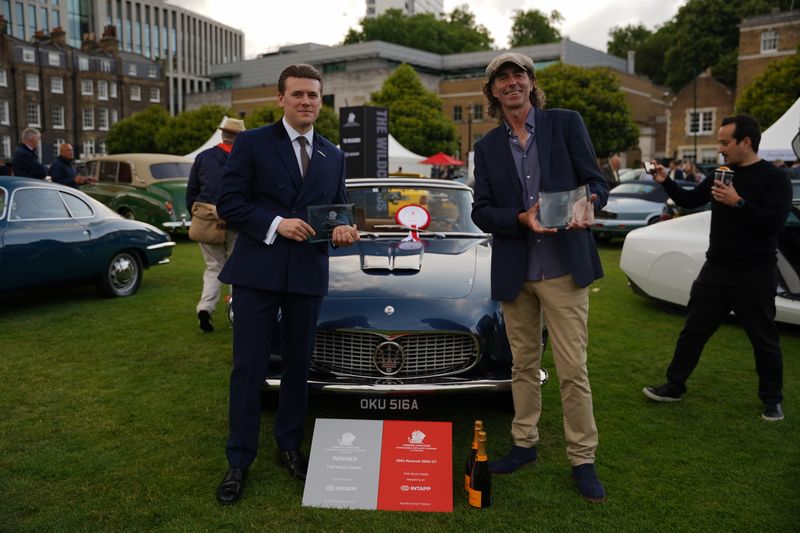 Hilton & Moss win THREE awards at London Concours 2025