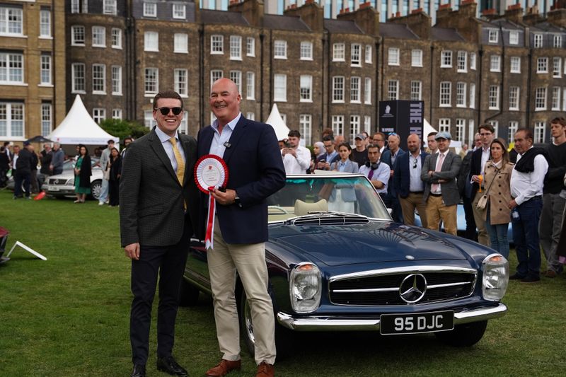 Hilton & Moss win THREE awards at London Concours 2025