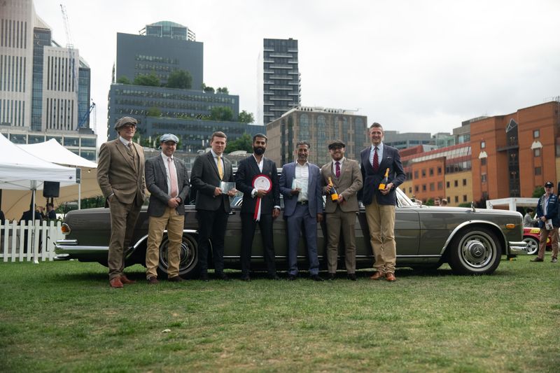 Hilton & Moss win THREE awards at London Concours 2025