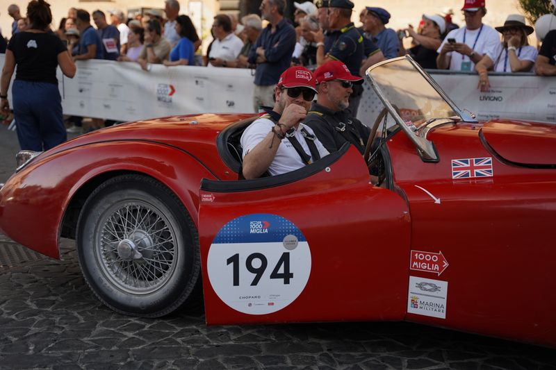 Hilton & Moss complete the 2025 1000 Miglia!