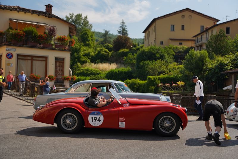 Hilton & Moss complete the 2025 1000 Miglia!