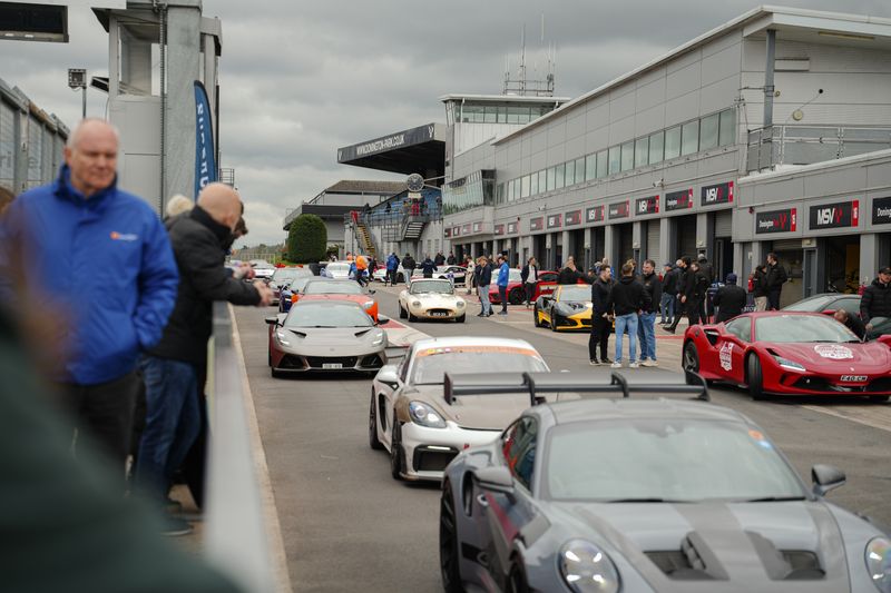Hilton & Moss Take to the Track at Donington Park for the Supercar Driver Season Opener