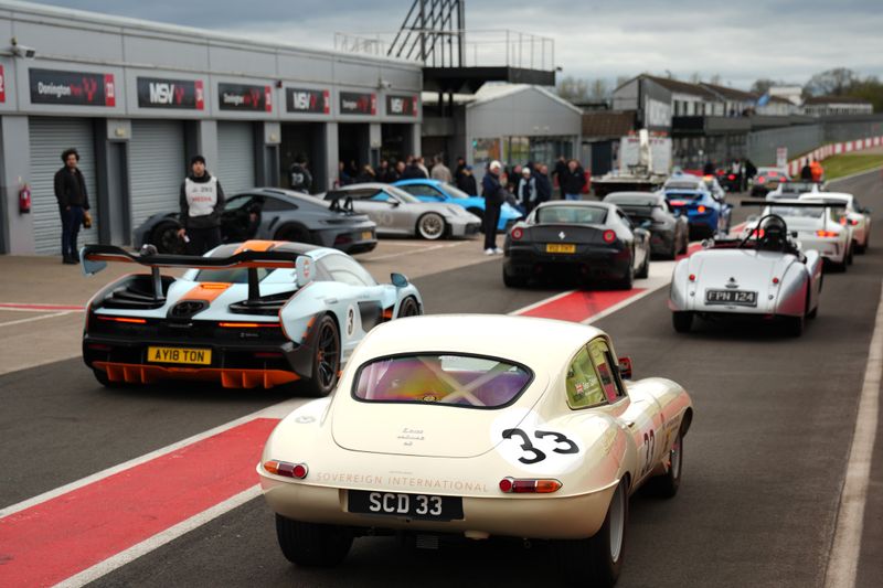 Hilton & Moss Take to the Track at Donington Park for the Supercar Driver Season Opener