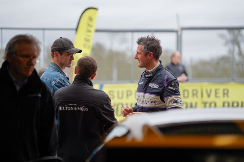 Hilton & Moss Take to the Track at Donington Park for the Supercar Driver Season Opener