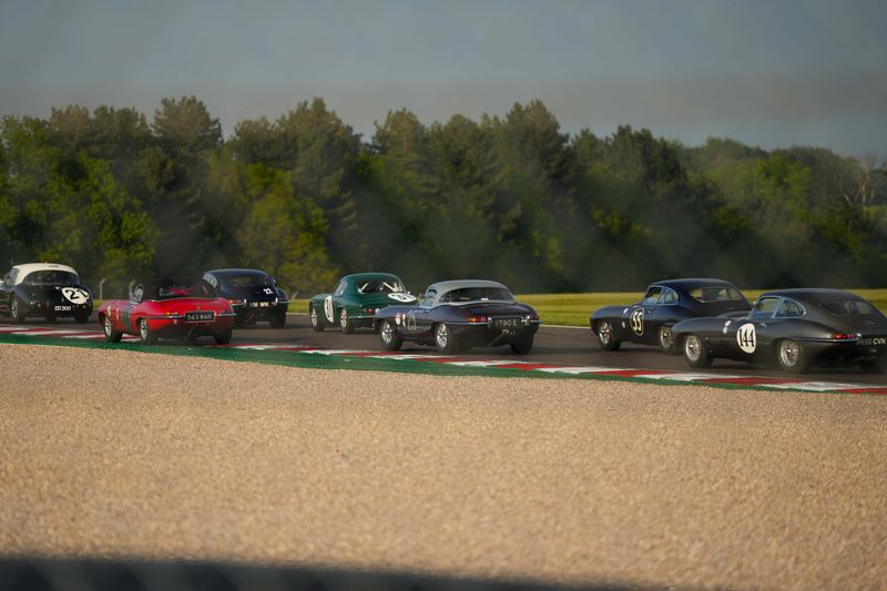 The Purple Princess returns to Donington Historic Festival