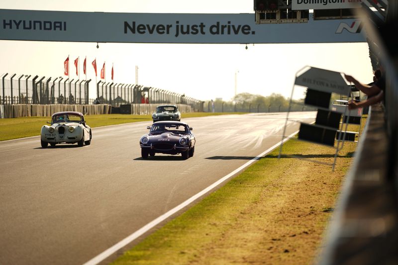 The Purple Princess returns to Donington Historic Festival