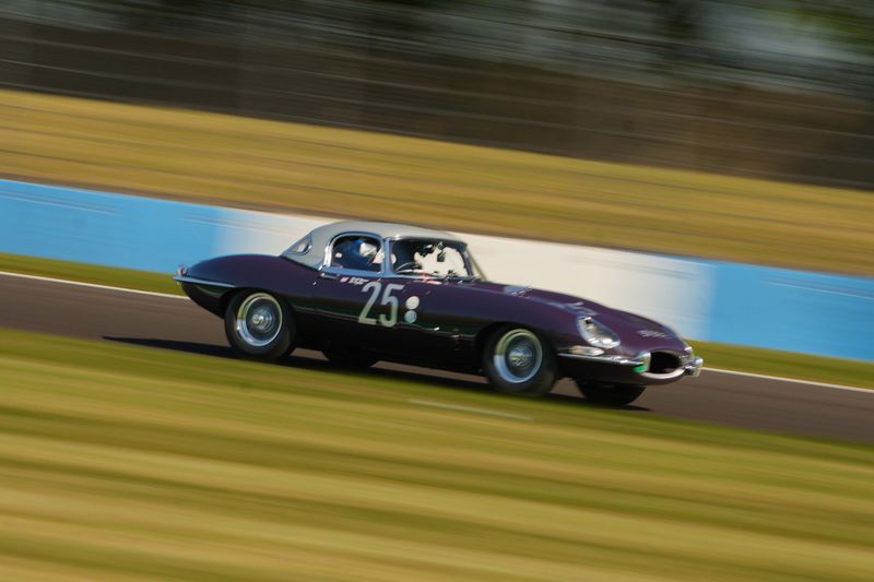 The Purple Princess returns to Donington Historic Festival