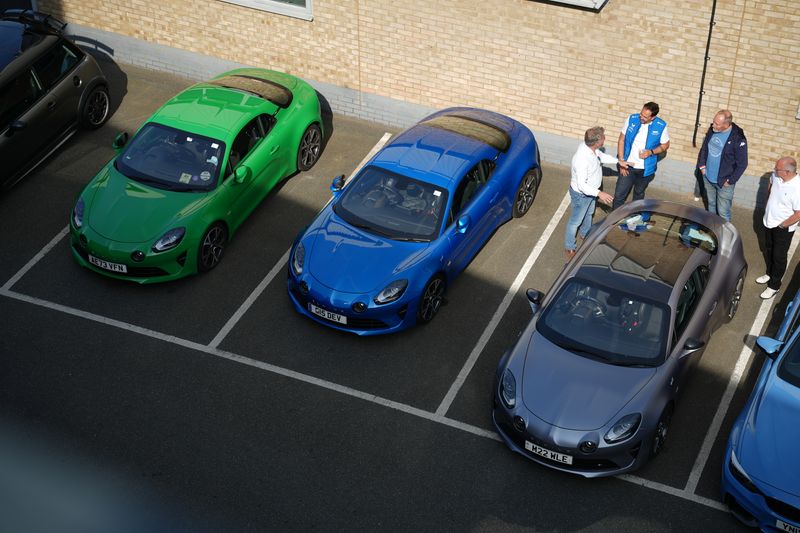 Hilton & Moss welcome the Alpine A110 owners club