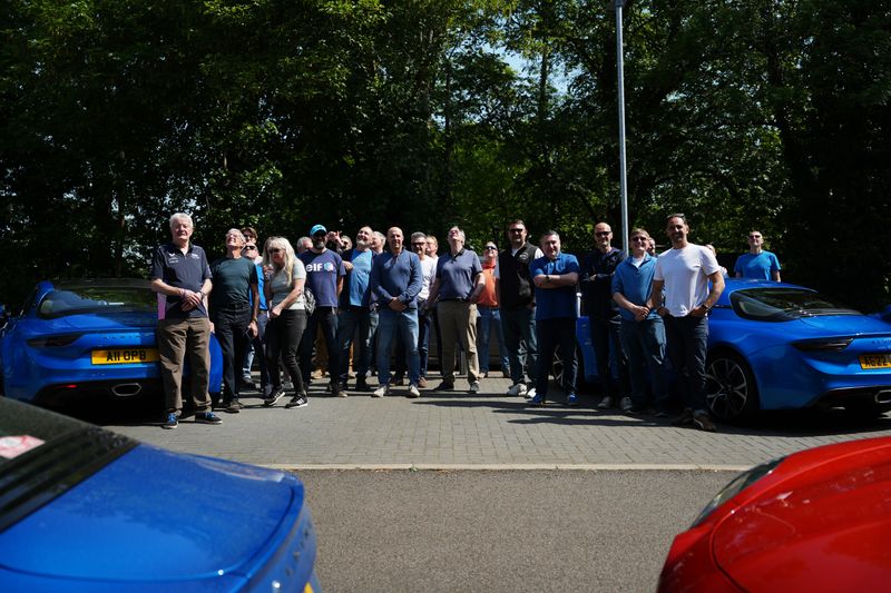 Hilton & Moss welcome the Alpine A110 owners club