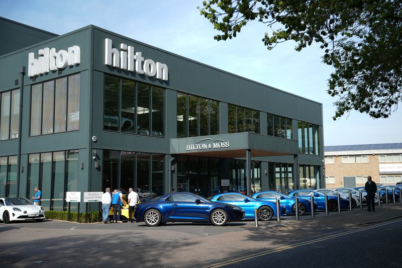 Hilton & Moss welcome the Alpine A110 owners club