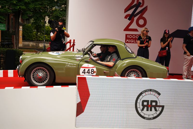 Hilton & Moss Returns to the 1000 Miglia!