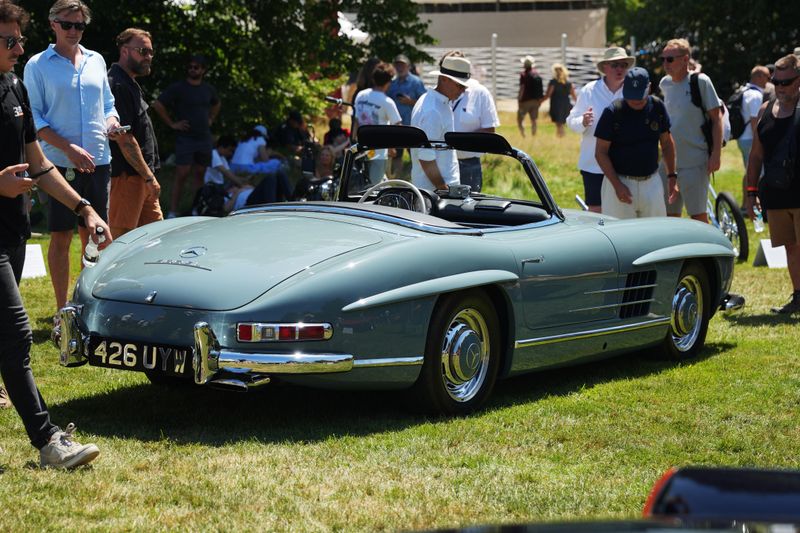Hilton & Moss Debuts Beautifully Restored Mercedes-Benz 300SL Roadster at the 2026 Goodwood Festival of Speed