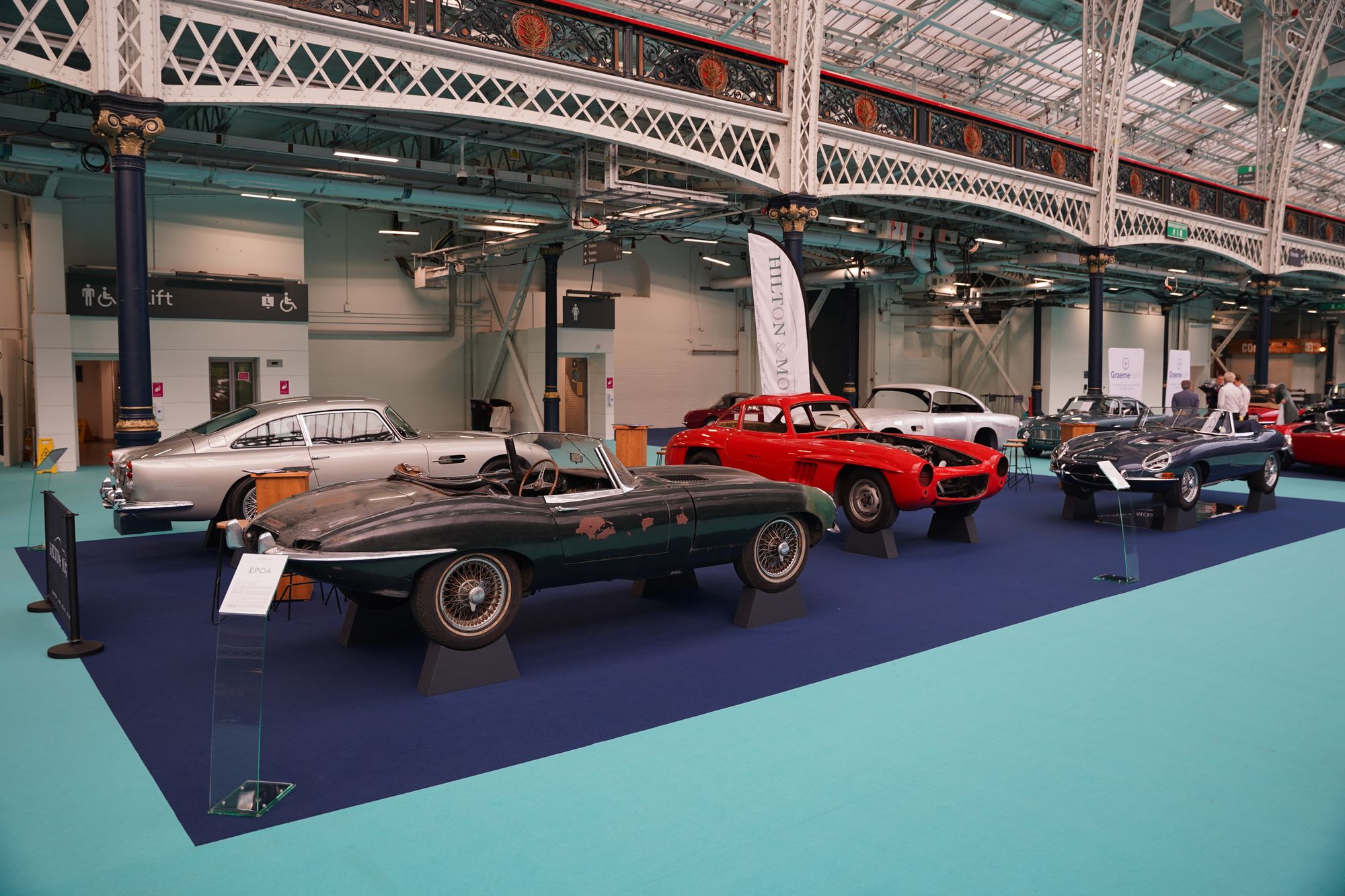 Hilton & Moss at the London Classic Car Show 2023