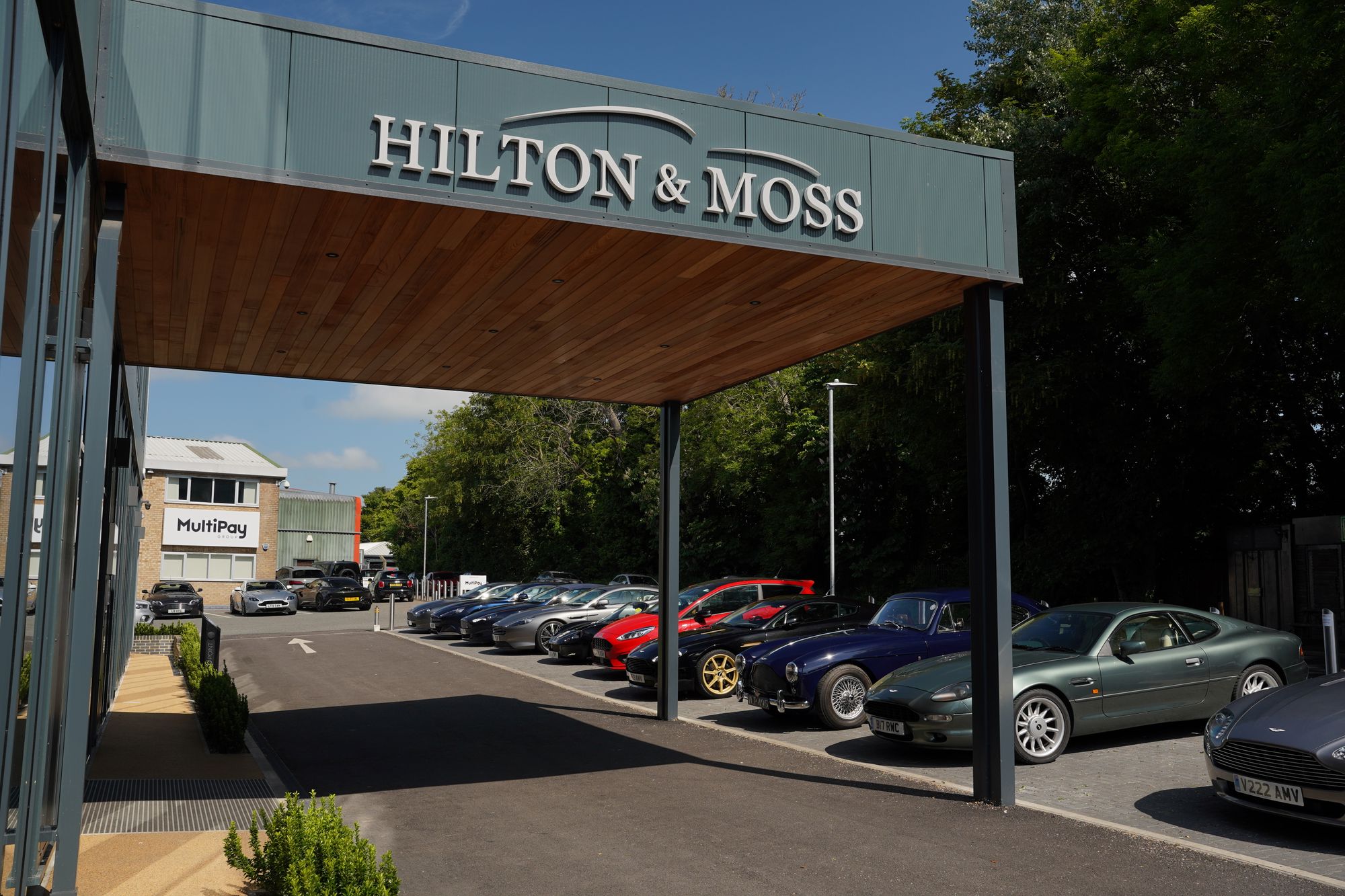 Aston Martin Owners Club visit Hilton & Moss