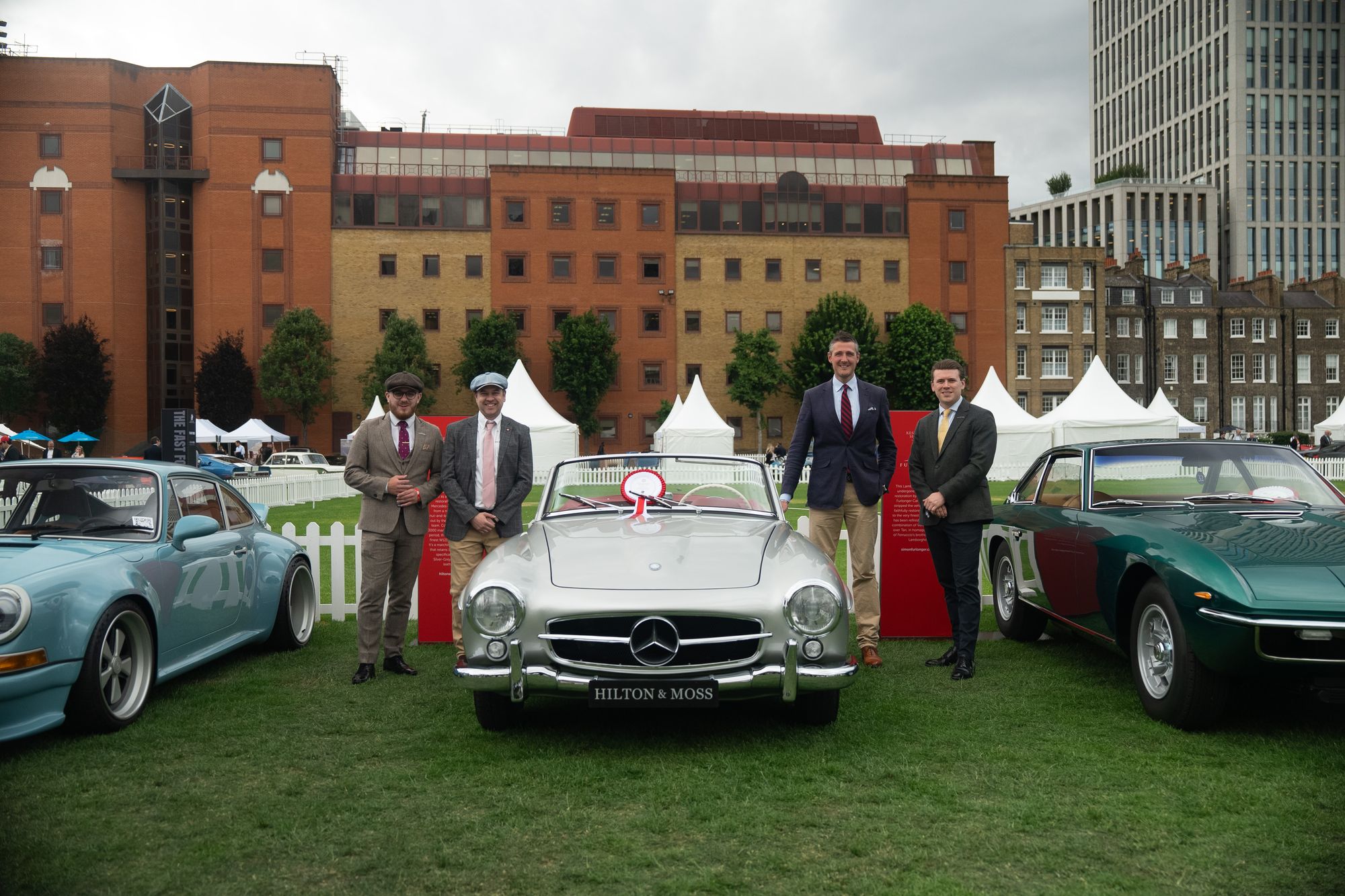 Hilton & Moss win THREE awards at London Concours 2025