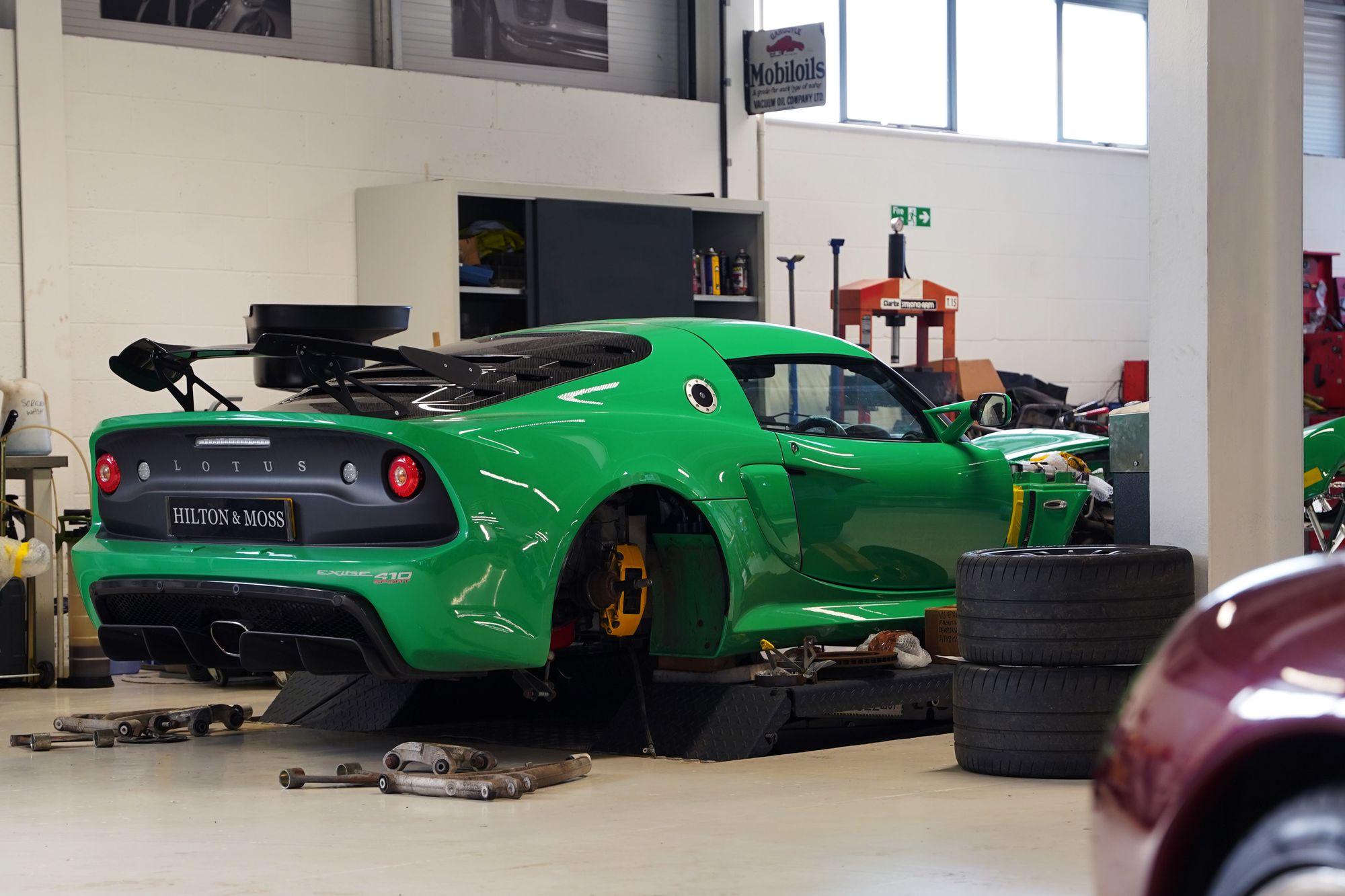 Lotus Exige Suspension Recommission by Hilton & Moss