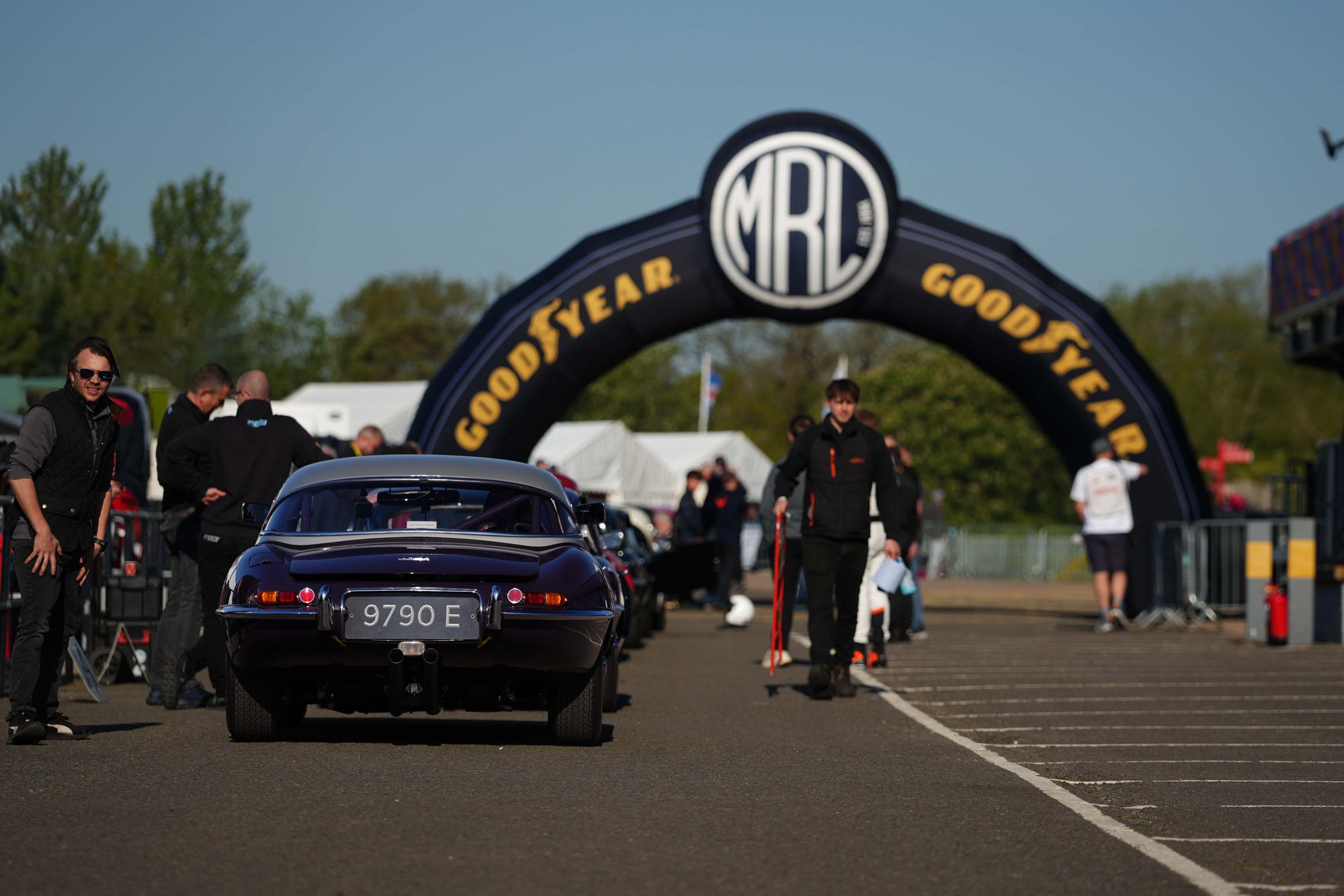 The Purple Princess returns to Donington Historic Festival