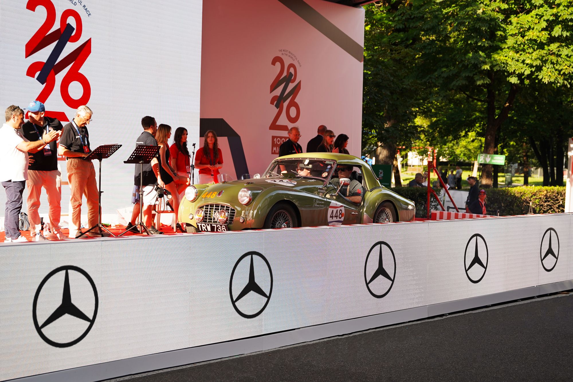 Hilton & Moss Returns to the 1000 Miglia!