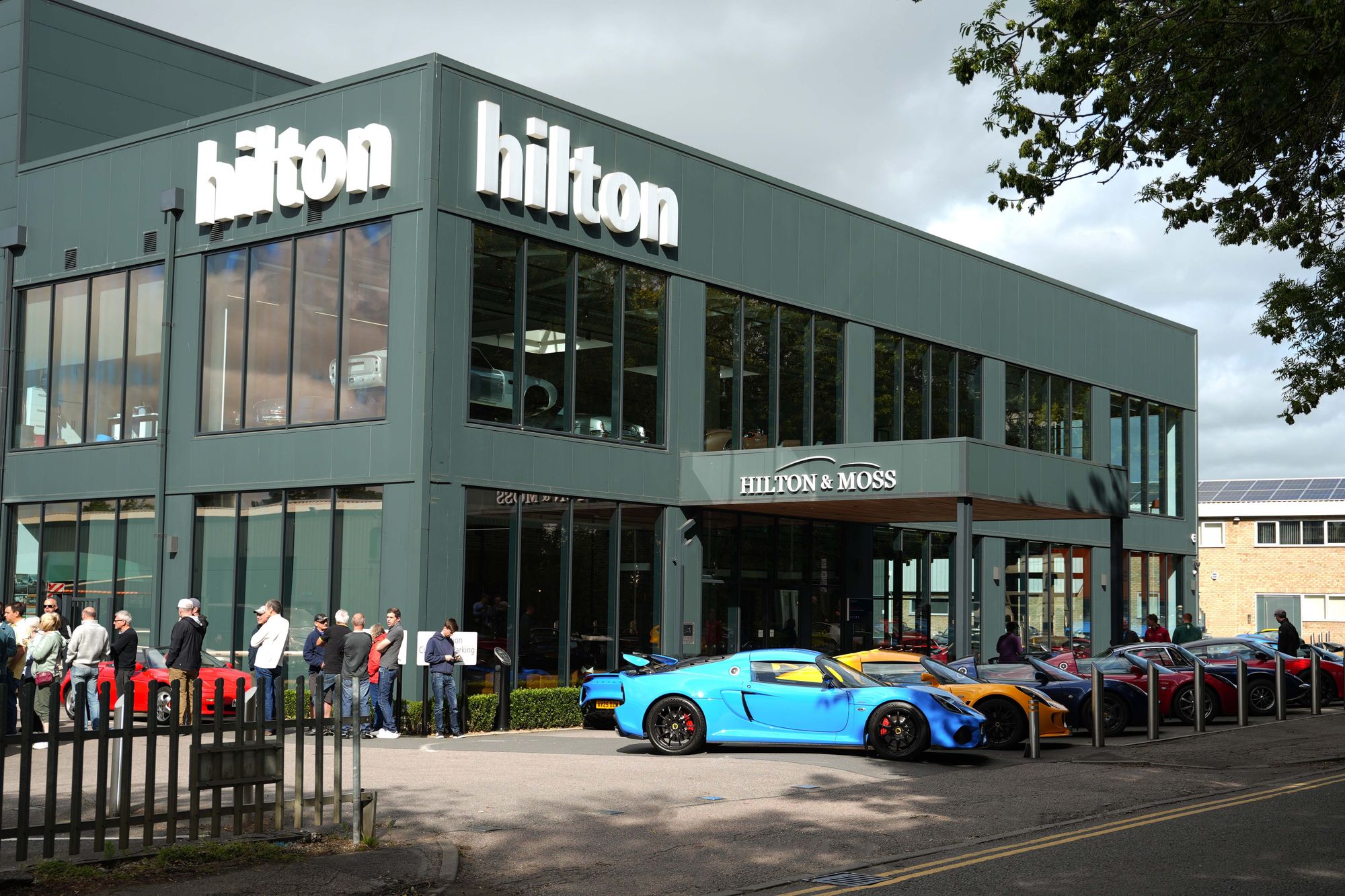 Lotus Drivers Club visit Hilton & Moss