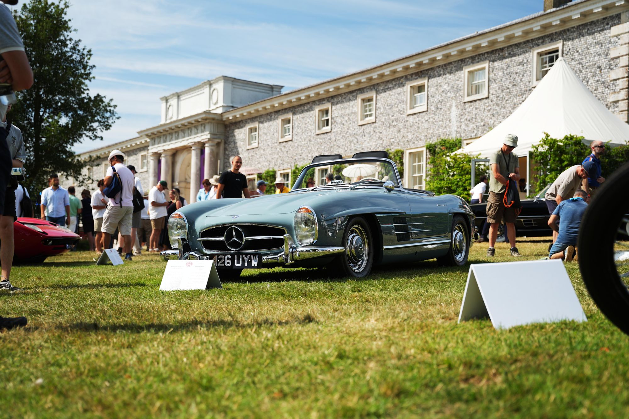 Hilton & Moss Debuts Beautifully Restored Mercedes-Benz 300SL Roadster at the 2026 Goodwood Festival of Speed