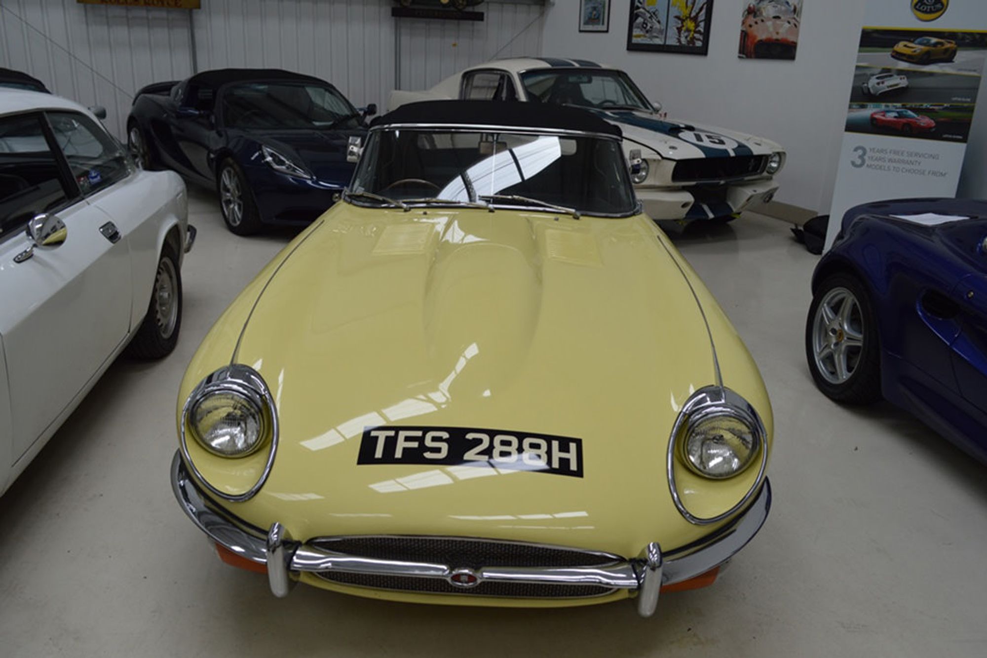 JAGUAR E-TYPE 4.2 ROADSTER Restoration