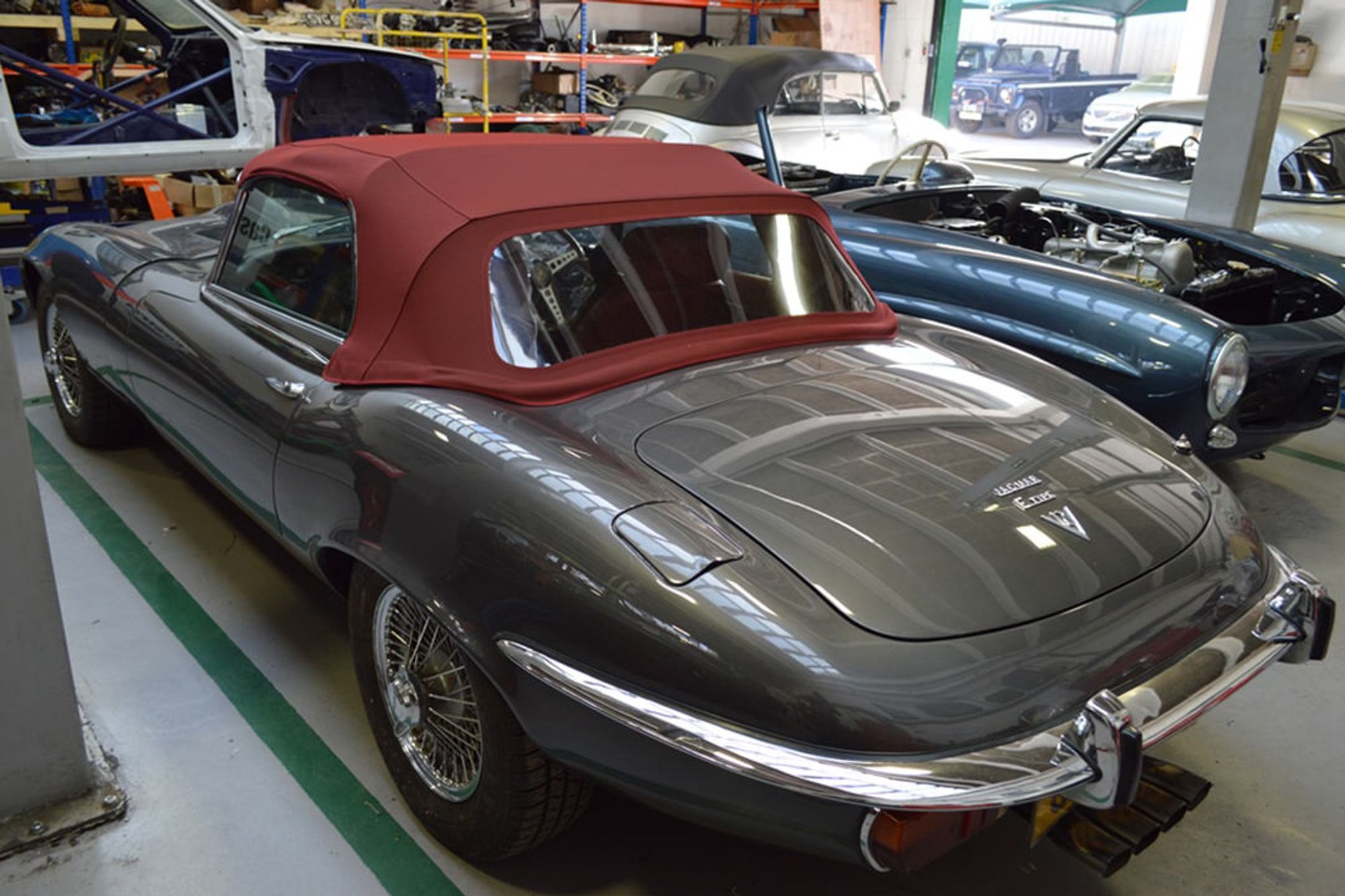 JAGUAR E-TYPE SERIES 3 V12 Restoration