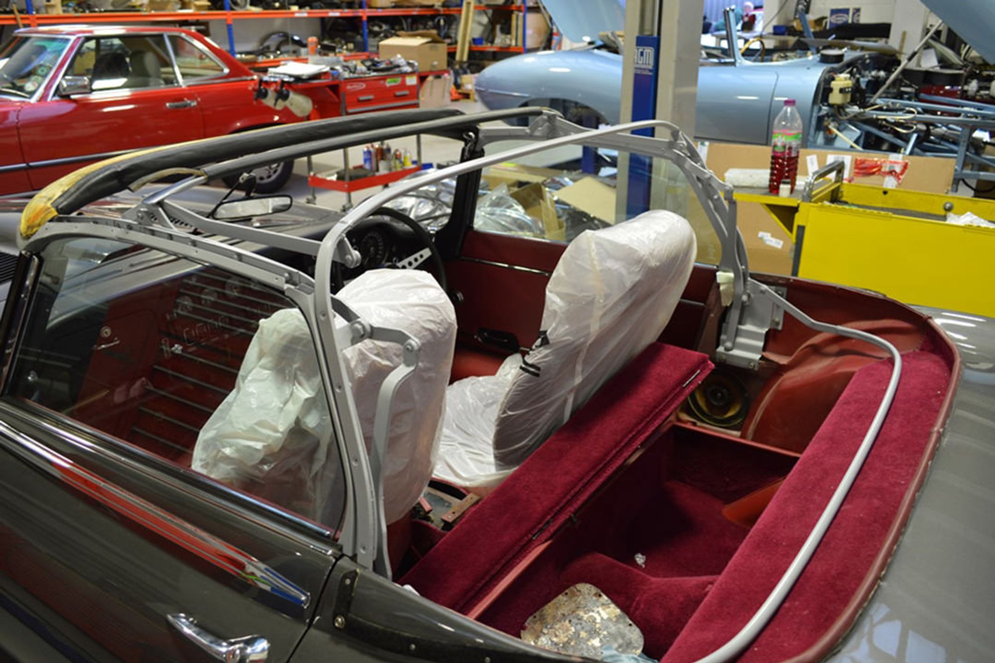 JAGUAR E-TYPE SERIES 3 V12 Restoration