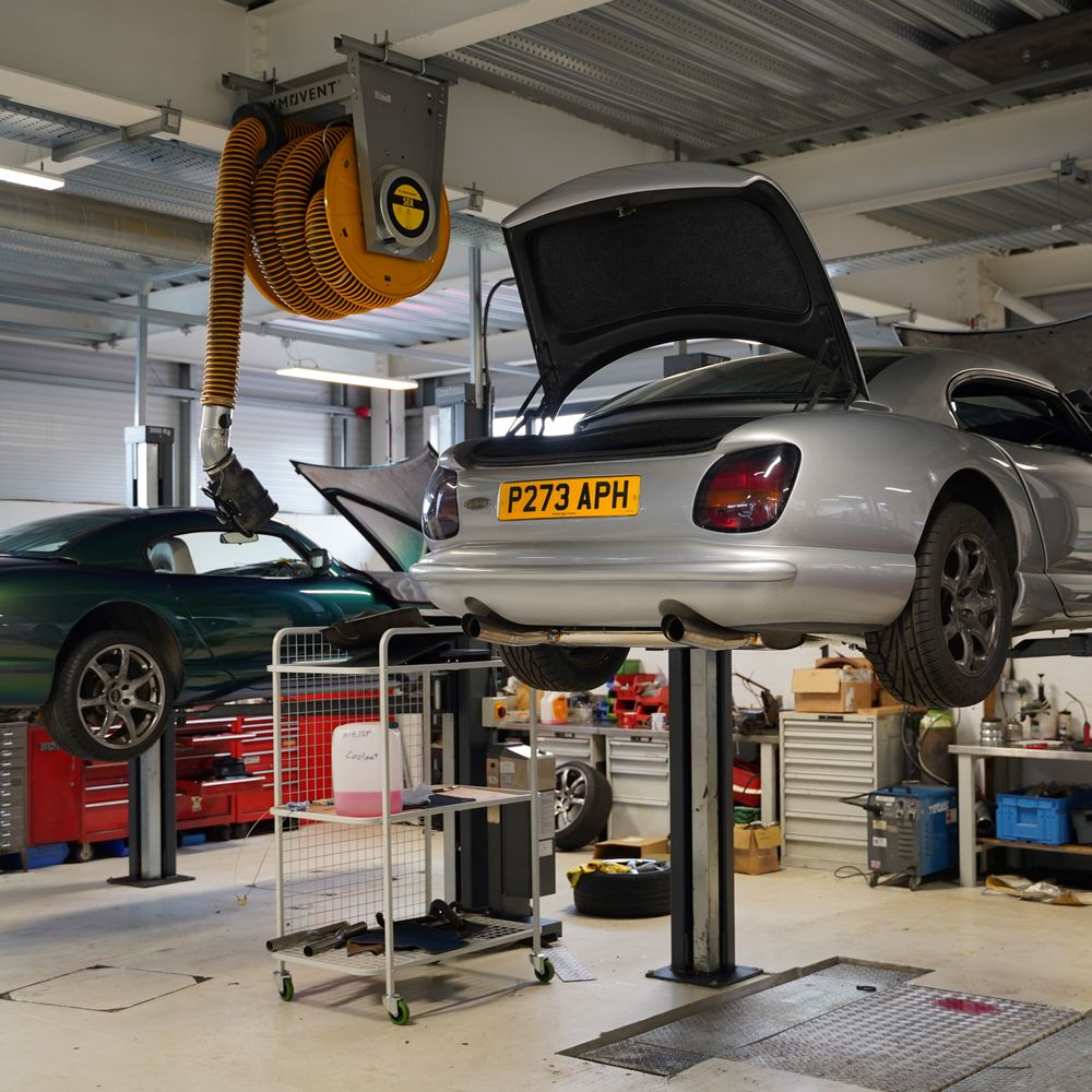 Hilton & Moss servicing for your luxury, performance or classic TVR
