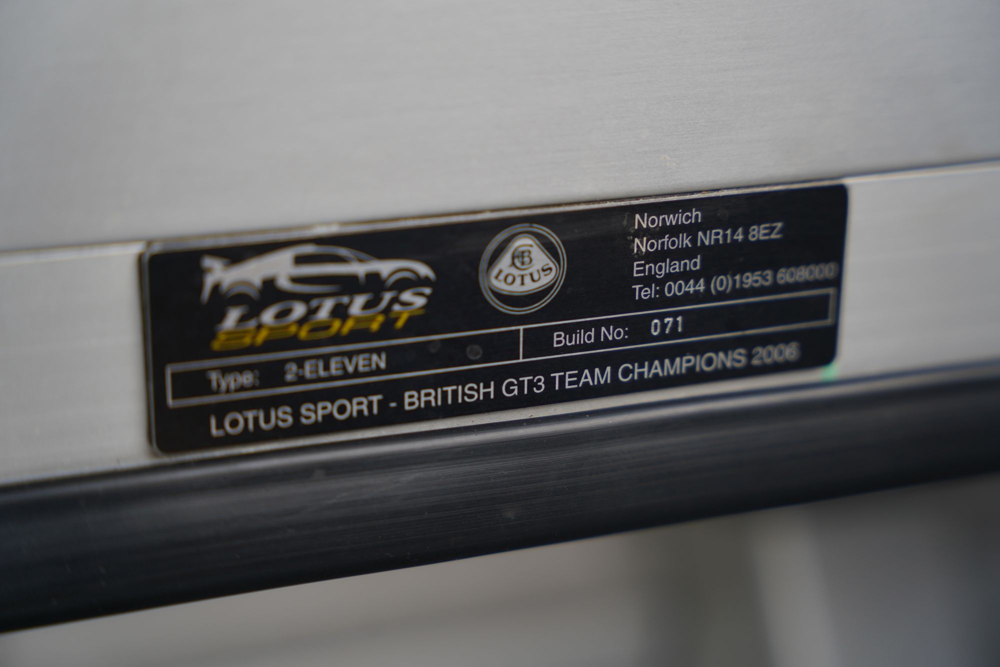 2008 Lotus 2-Eleven